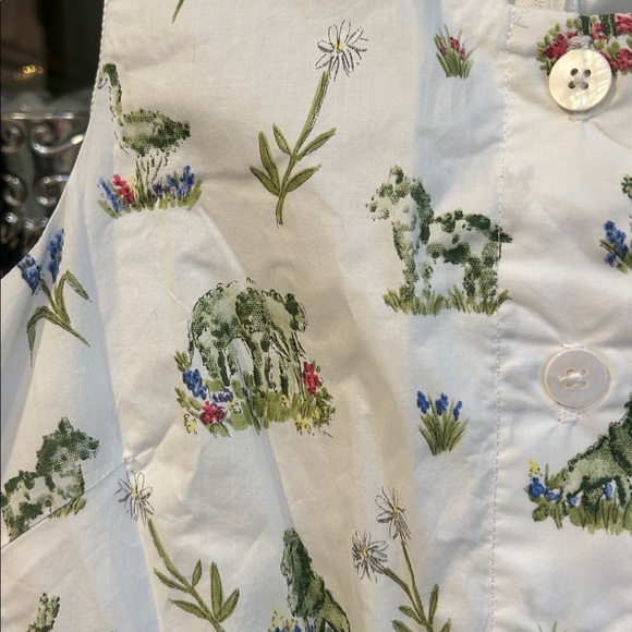 Sarah Patrick Kiel James Patrick Topiary Gardens spring Easter dress size 6 - Picture 3 of 7